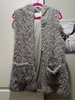 Ashley by 26 international faux fur vest.